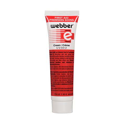 Webber - First Aid Cream 12500 IU | 50 g - White Cross E-Store