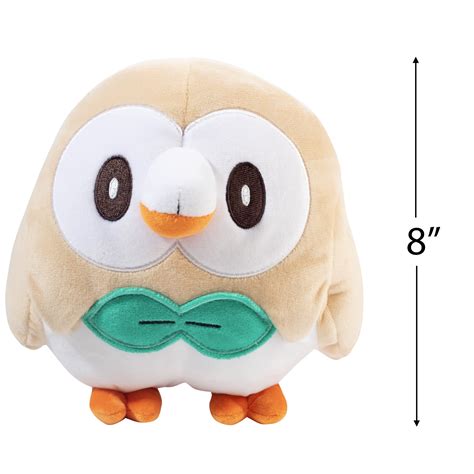 Buy Pokémon Legends: Arceus Rowlet 8" Plush Stuffed Animal Toy ...
