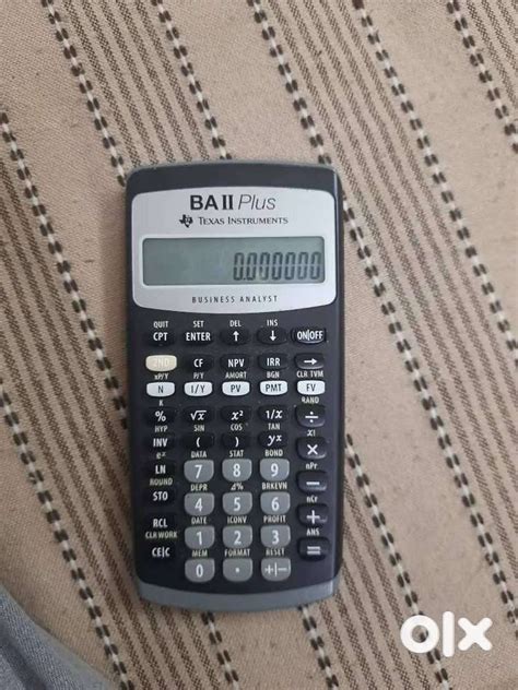 TAXES INSTRUMENTS BA 2+ CALCULATOR - Other Hobbies - 1824527631