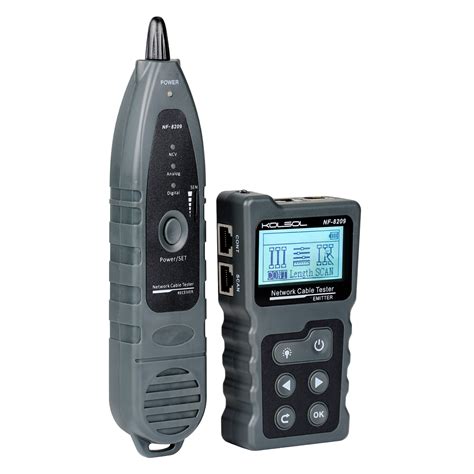 Buy KOLSOL NF-8209 Network Cable Tester POE Wire Checker Cat5 Cat6 Lan ...