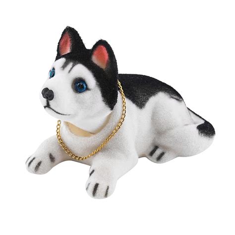 Buy SheOak Cute Bobble Head Dog Puppy Nodding Dog for Car Dashboard ...