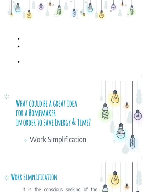 Image result for Work Simplification Examples