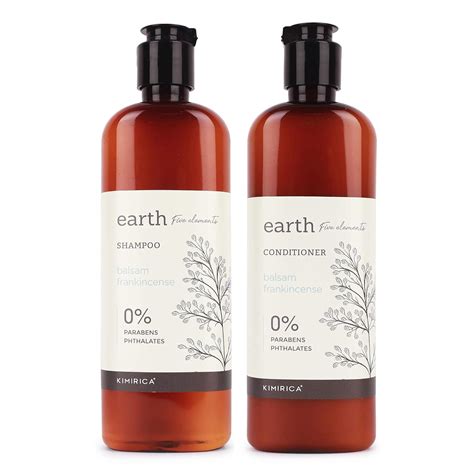 Kimirica Earth Shampoo and Conditioner Hair Care Duo with Enriching ...