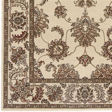 Radici USA Noble 5 X 8 (ft) Ivory Indoor Floral/Botanical Oriental Area ...