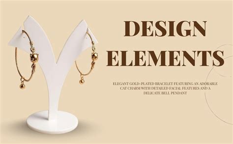 Buy AZZURA GLANZ Golden Plated Cat Charm Bangle Bracelet Twisted Wire ...