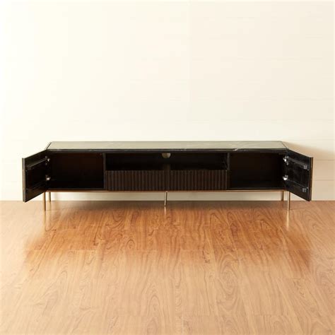 Buy Black Is Beautiful Brown Mango Hardwood TV Unit from Home Centre at ...