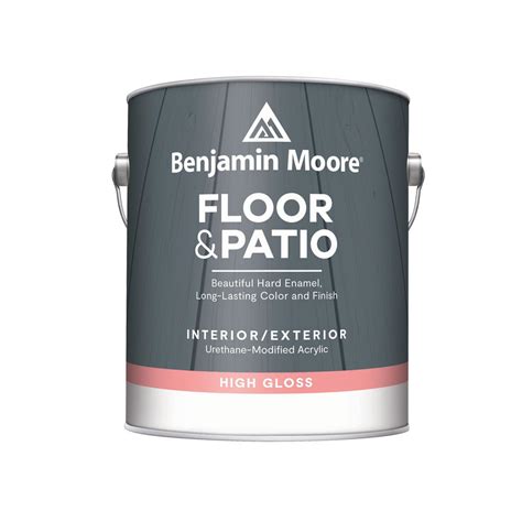 Benjamin Moore 012174-001 Floor and Patio Paint, High-Gloss, Platinum ...