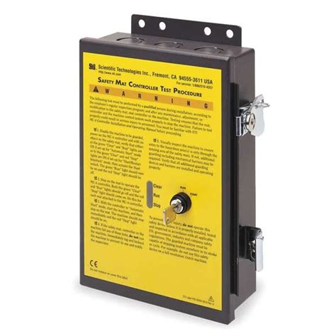 Sti Safety Mat Controller, 6 Input, 100-240VAC 43815-0016 | Zoro