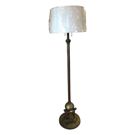 Masculine Jugendstil Muscular Nude Males Bronze Floor Lamp For Sale at ...