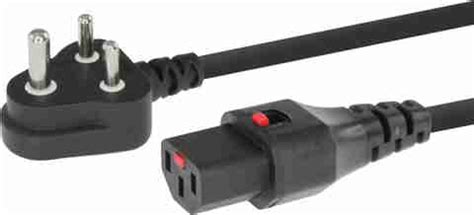 MX Power Cord 10 A 1.5 m Copper Braiding IEC C13 With LOCK AC FEMALE to ...