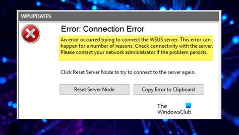 HTTP Error WSUS Server 的图像结果