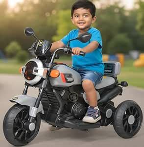 Buy Wishmaster Ride Xtreme 6V Electric Bike for Kids (Grey) | Battery ...
