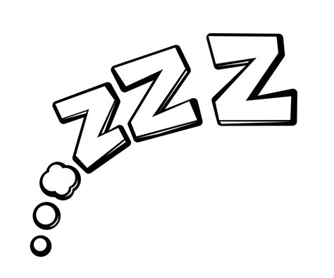 Sleeping zzz z-z-z 19507719 Vector Art at Vecteezy