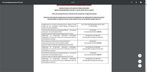ICAR AIEEA 2019 Results, Counselling, Seat Allotment and Locking ...