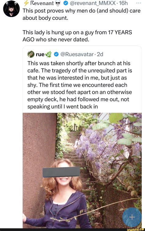 Kevenant @ @revenant MMXX- This post proves why men do (and should) care about body count. This ...