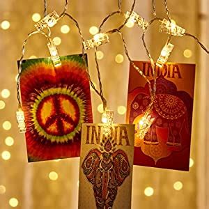 Buy Home Centre Serena LED Plastic Clip String Light, Multicolour ...