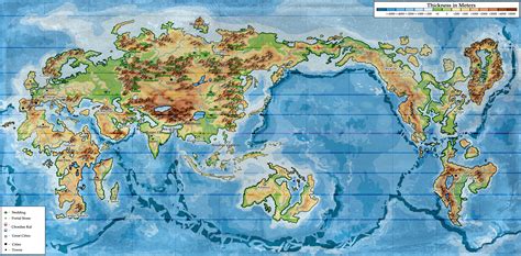 Wheel of Time world map: Second Age by KemonoKage on DeviantArt