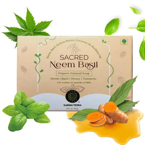 Neem Basil Soaps – Karmaterra