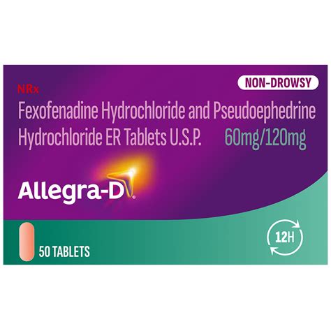Allegra-D Tablet 10's | Uses, Side Effects, Price | Apollo Pharmacy