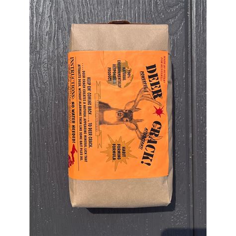 DEER CRACK ORIGINAL FLAVOR DEER ATTRACTANT – Standish Milling Company