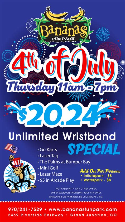 Pricing & Passes | Bananas Fun Park - Grand Junction, CO