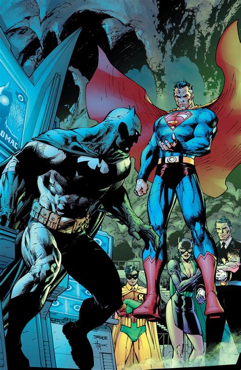 Superman Batman Wallpaper Jim Lee