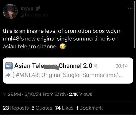 MNL48 fan promotes upcoming single on an NSFW telegram channel : r ...