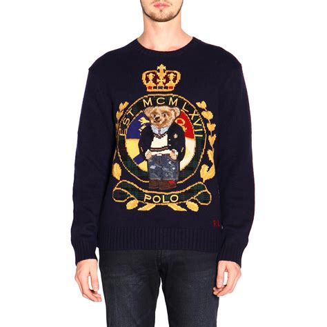 Polo Ralph Lauren Sweater men - Blue | 710758892 | GIGLIO.COM