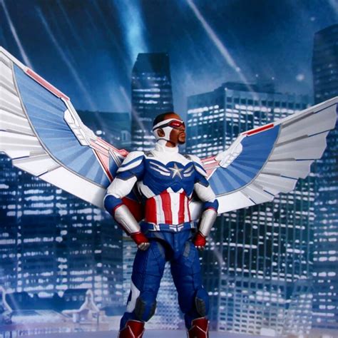 Marvel Select Captain America Falcon Sam Wilson Exclusive Figure Up for ...