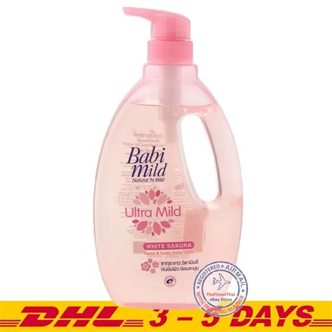Babi Mild Ultra Mild White Sakura Shampoo and Shower India | Ubuy