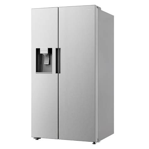 Cosmo SBSR263RHSS 26.3-cu ft Side-by-Side Refrigerator Built-In with ...