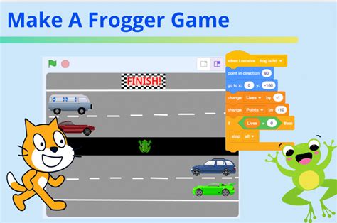 Image result for MIT Scratch Code Frogger Coding