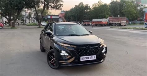 Maruti Suzuki Fronx sub-4 meter compact crossover modified with wrap ...