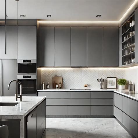 Custom Grey Kitchen Cabinets – Modern & Shaker | George Cabinetry