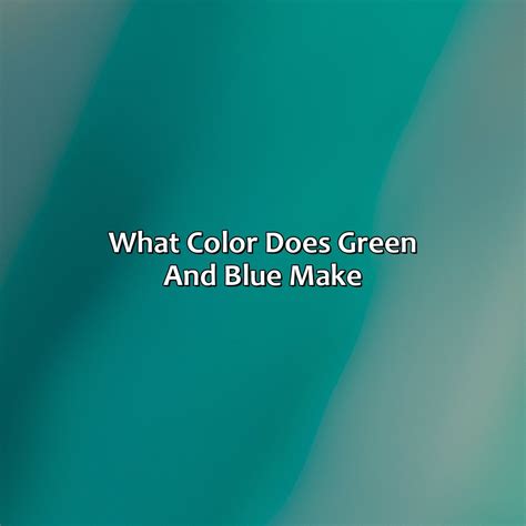 What Color Does Red Blue And Green Make - colorscombo.com