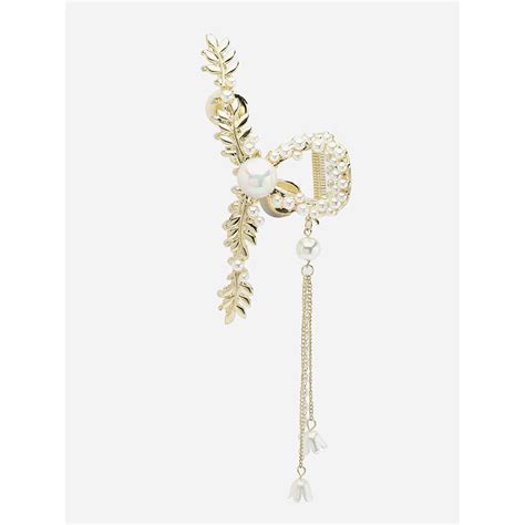 Buy PANASH White Traditional Hair Clip Online
