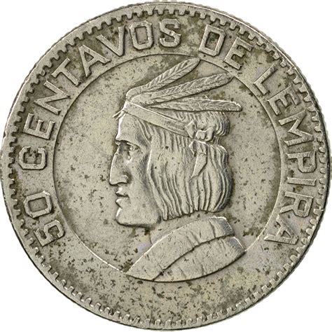 Moneda Honduras 50 Centavos 1967 MBC Cobre - níquel KM:80 – Numiscorner.com