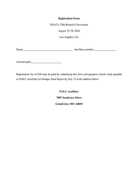 Fillable Online Warningbeware of approaches and requests for payment ...