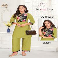 THE FINAL TOUCH BY R R FASHION AFFAIR WHOLESALE READYMADE VETICAN ...