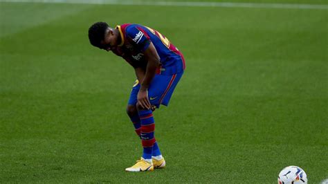 Ansu Fati recibe el alta hospitalaria y podrá dormir en casa - AS.com