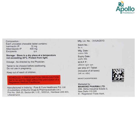Bandy-Plus 12 Tablet | Uses, Side Effects, Price | Apollo Pharmacy
