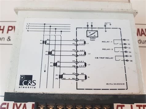 C&S Iri-pro 3I-ei Protection Relay – Overcurrent & Earth Fault Relay ...
