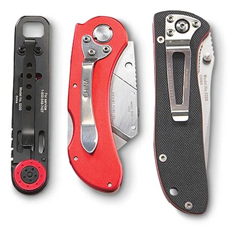 Snap-On Pocket Knife With Clip at Carey Shaw blog
