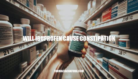 Will Ibuprofen Cause Constipation? A Comprehensive Guide