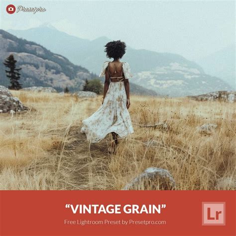 Free Lightroom Preset | Vintage Grain - Presetpro.com