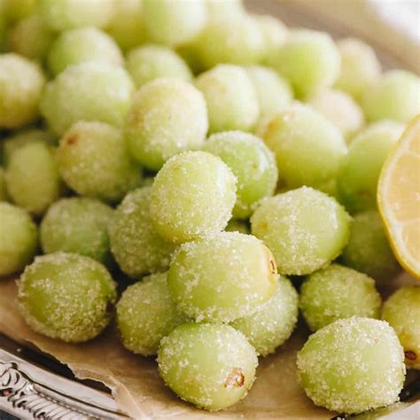 Weight Watchers Frozen Candied Grapes - All Recipes Club