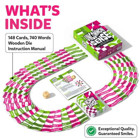 Buy Uncommon Sense Online | Guess the Word Party Game – Gouda Games India