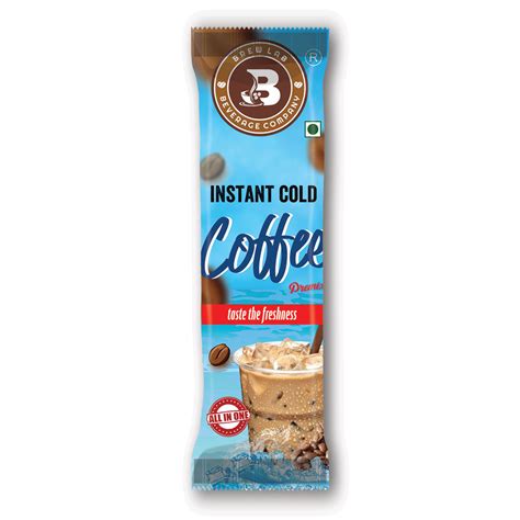 Brew Lab All In One Instant Cold Coffee Premix Sachet Taste The ...