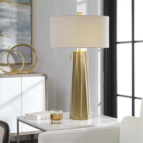 Maris Gold Table Lamp | J Bradwells Home & Design