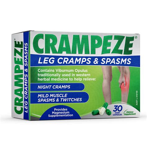 Leg Cramp Relief Medication | Crampeze NZ